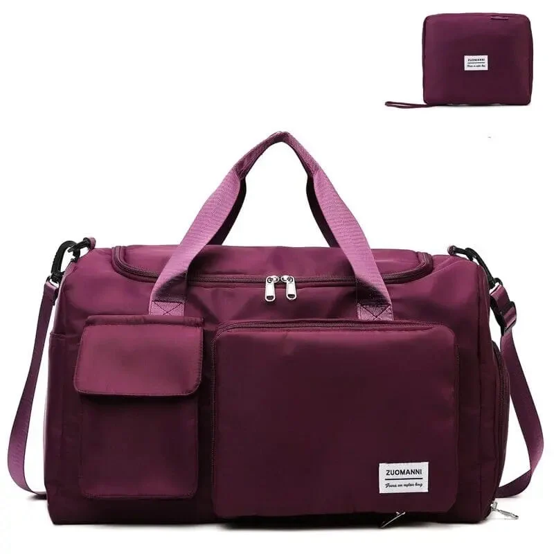 Sac de Voyage Pliable Femme | Tissu Oxford Pratique