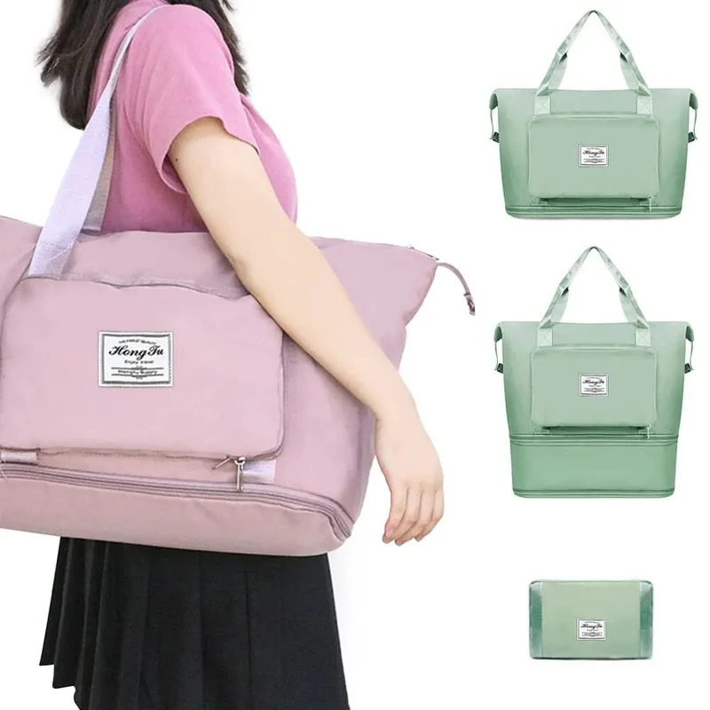 Sac de Voyage Pliable Extensible | Nylon Pratique Valise
