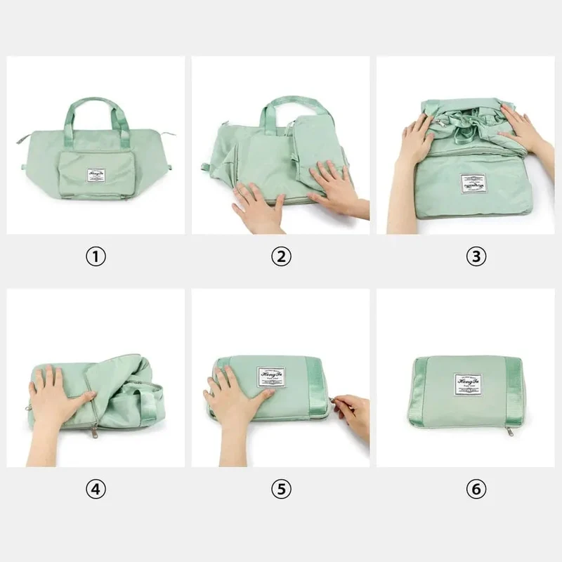 Sac de Voyage Pliable Extensible | Nylon Pratique Valise