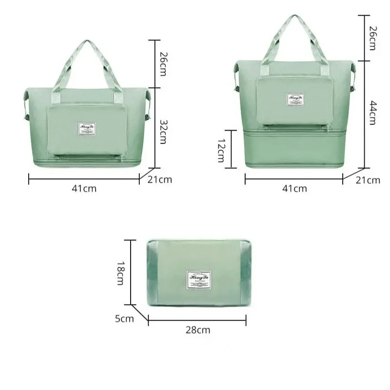 Sac de Voyage Pliable Extensible | Nylon Pratique Valise