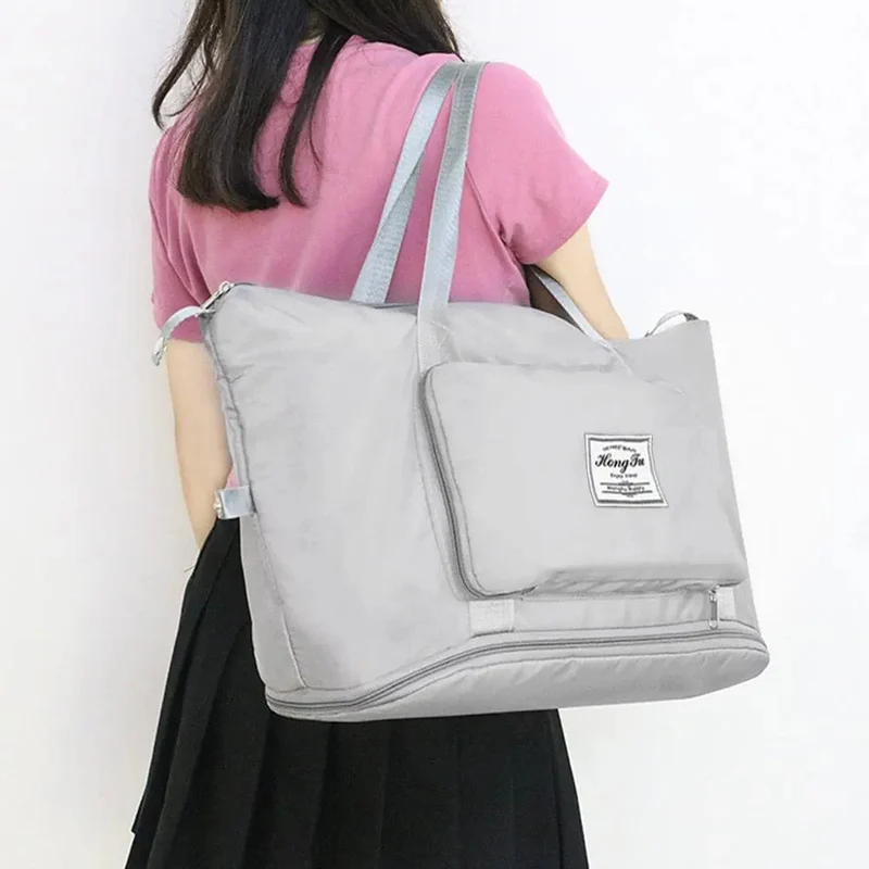 Sac de Voyage Pliable Extensible | Nylon Pratique Valise