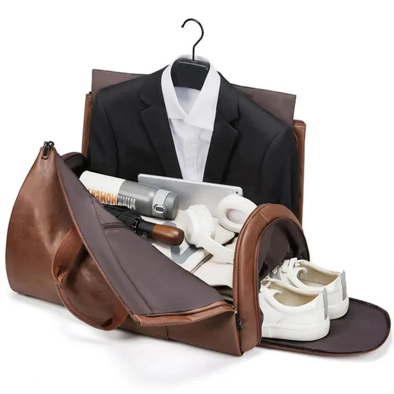 Sac de Voyage Personnalisé Week-End | Compartiments Costume et Chaussures