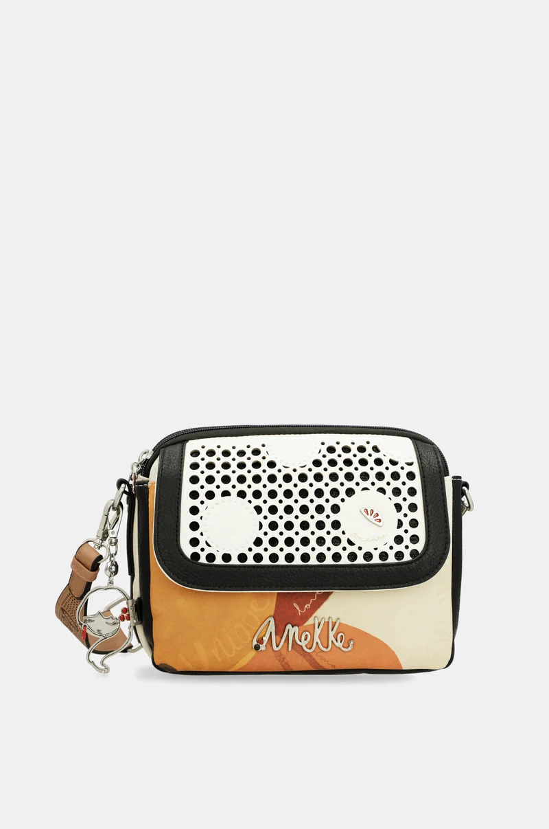 Sac bandoulière à rabat ovale Alma