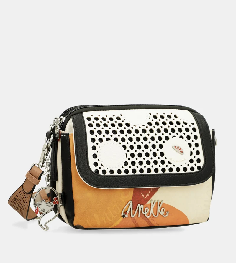Sac bandoulière à rabat ovale Alma