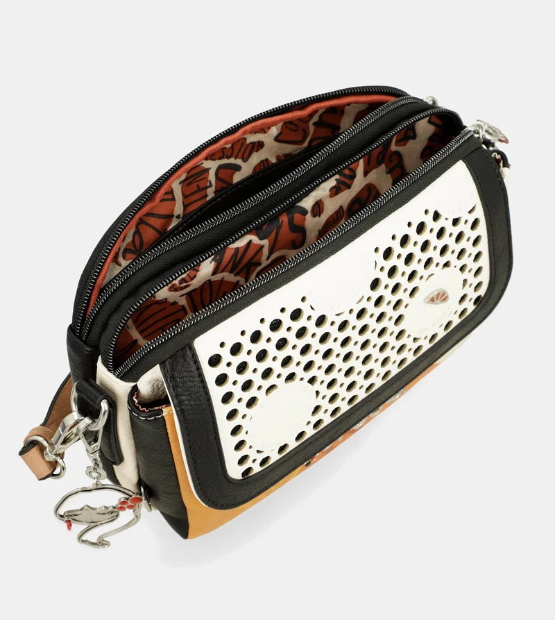 Sac bandoulière à rabat ovale Alma