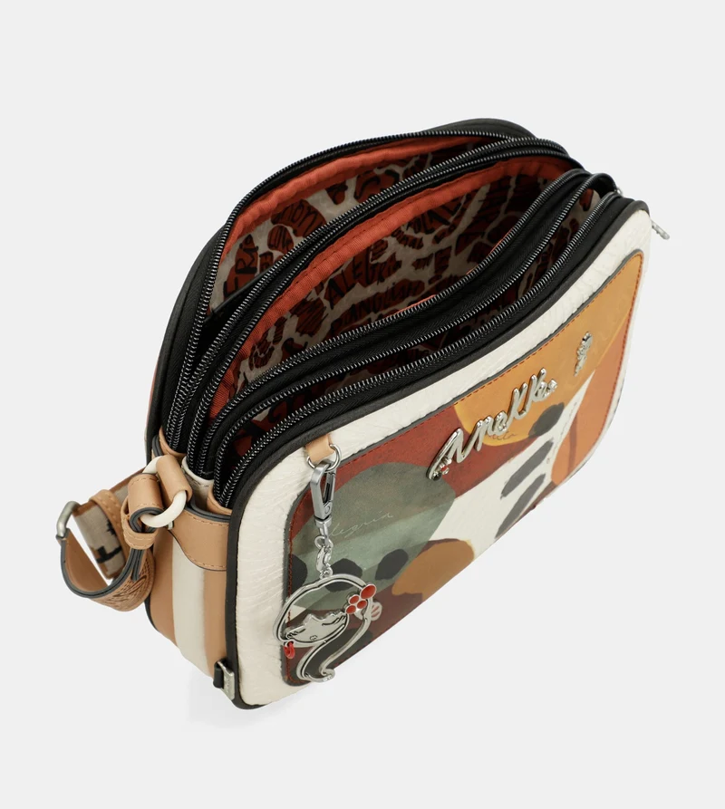 Sac bandoulière Alma 3 compartiments