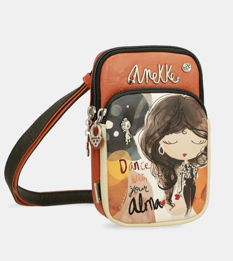 Mini sac bandoulière avec poche Alma