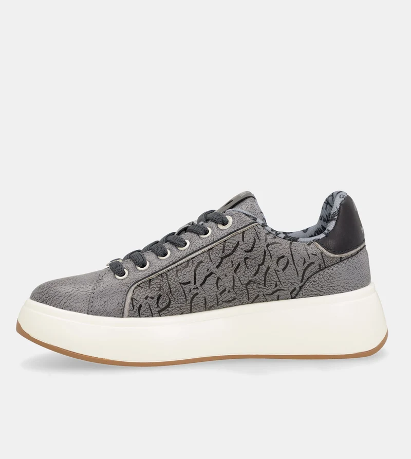 Baskets style casual, bleu