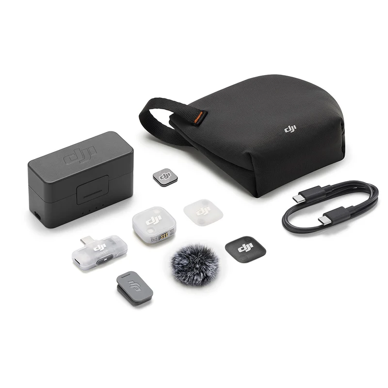 Mic Mini 2 (1 TX + 1 RX Téléphone USB-C + Boîtier de recharge)
