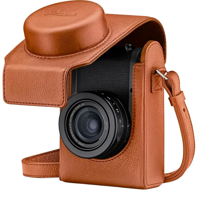 Étui D-Lux 8 cuir (Cognac)
