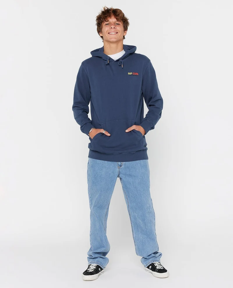 Surf Revival Line Up Hood Fleece