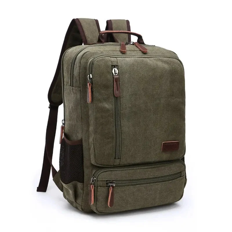 Sac à Dos Voyage Vintage | Toile Robuste Baroudeur