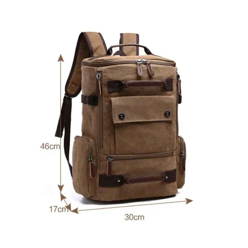 Sac à Dos Voyage Vintage | Grande Capacité Nomade