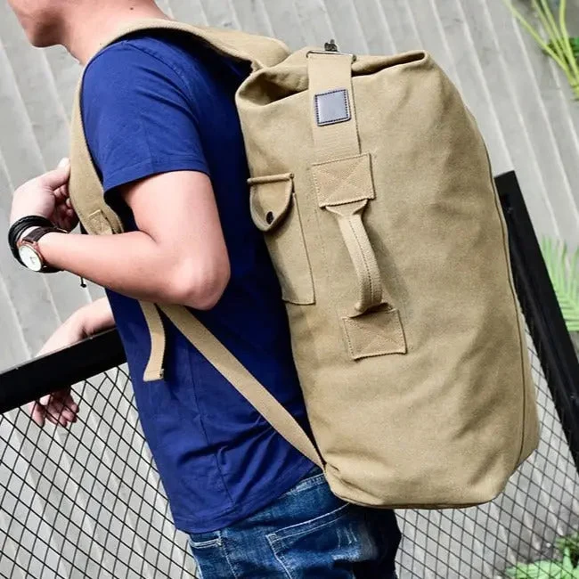 Sac à Dos Voyage Vintage | Canvas et Compartiments Multiples