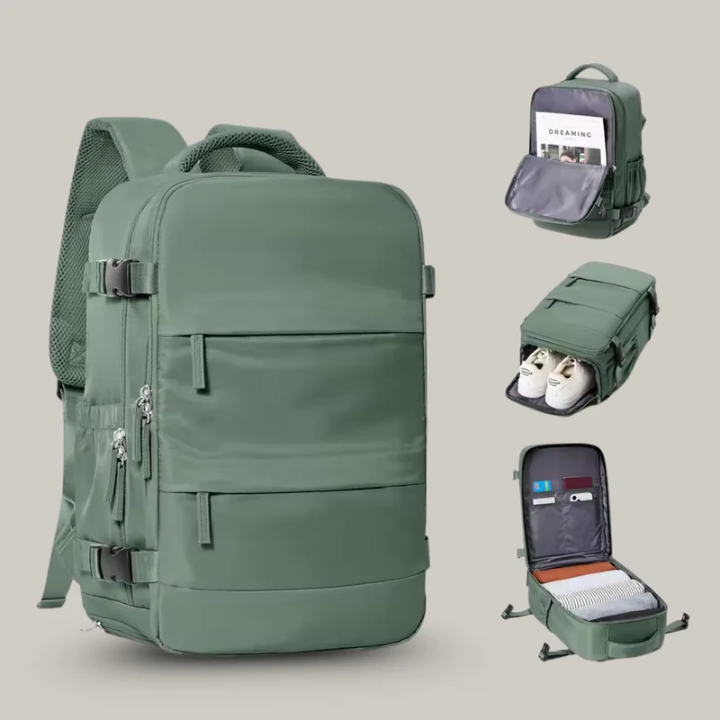 Sac à Dos Voyage Valise | Ouverture à Plat Pratique