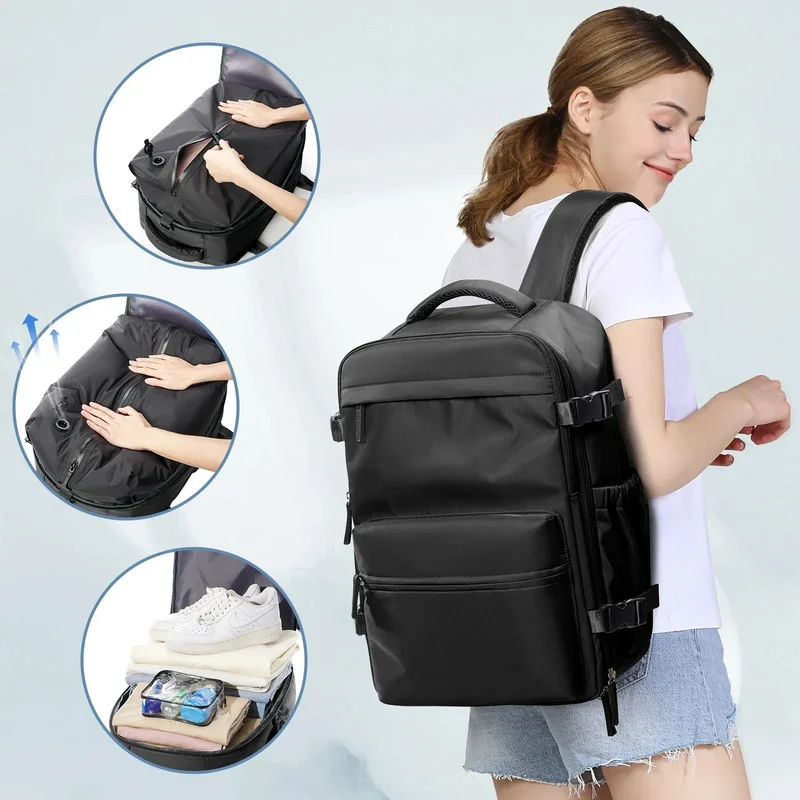 Sac à Dos Voyage Sous Vide | Pompe Usb Intégrée