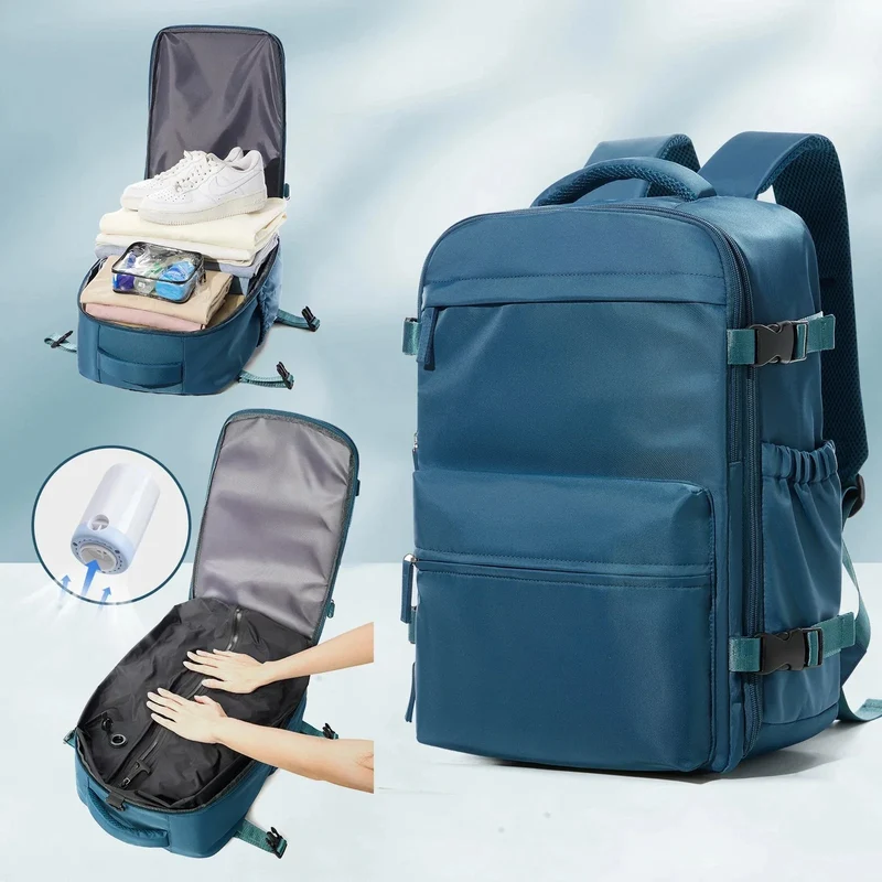 Sac à Dos Voyage Sous Vide | Pompe Usb Intégrée