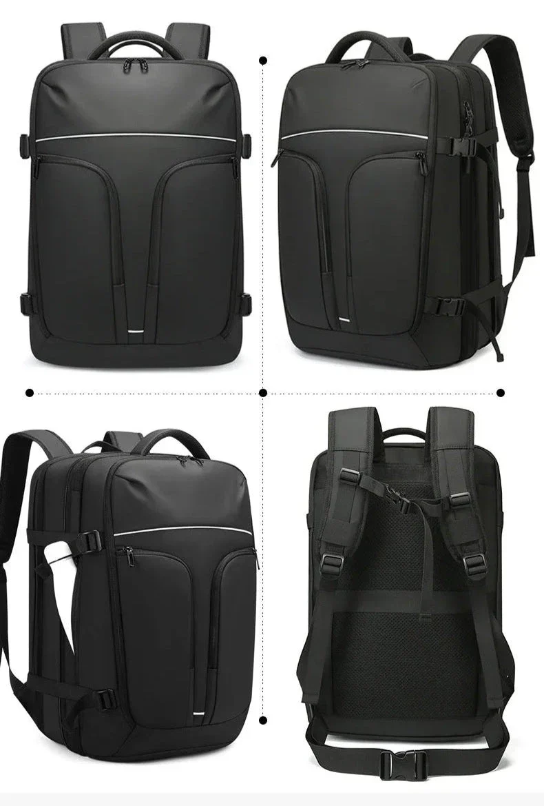 Sac à Dos Voyage Sous Vide | Compression Pompe Intégrée