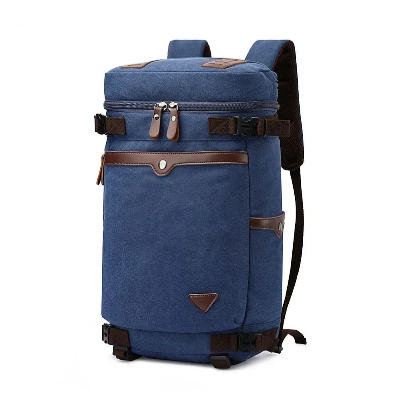 Sac à Dos Voyage Rétro | Toile Résistante Ordinateur