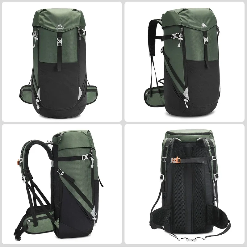 Sac à Dos Voyage Léger | Nylon Imperméable 50l