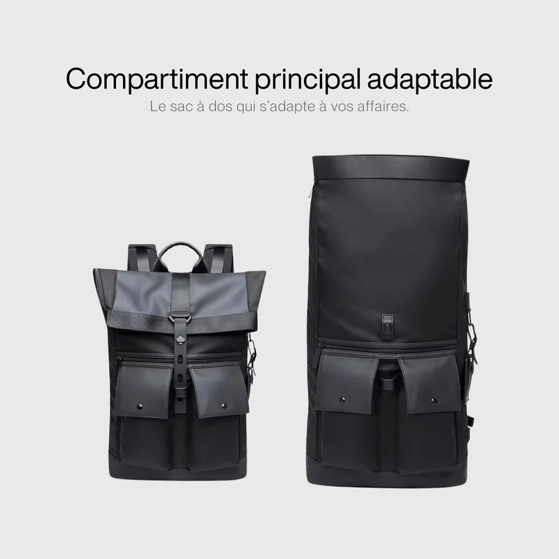 Sac à Dos Voyage Imperméable | Compartiment Pc 32l