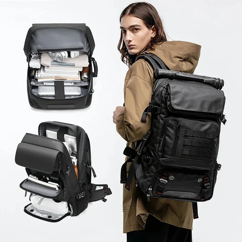 Sac à Dos Voyage Imperméable 50l | Convertible avec Port Usb