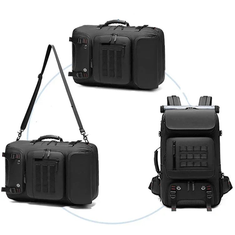 Sac à Dos Voyage Imperméable 50l | Convertible avec Port Usb