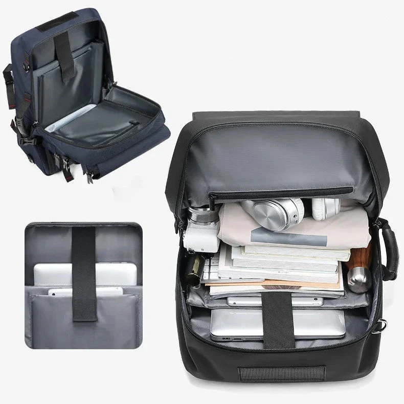 Sac à Dos Voyage Imperméable 50l | Convertible avec Port Usb