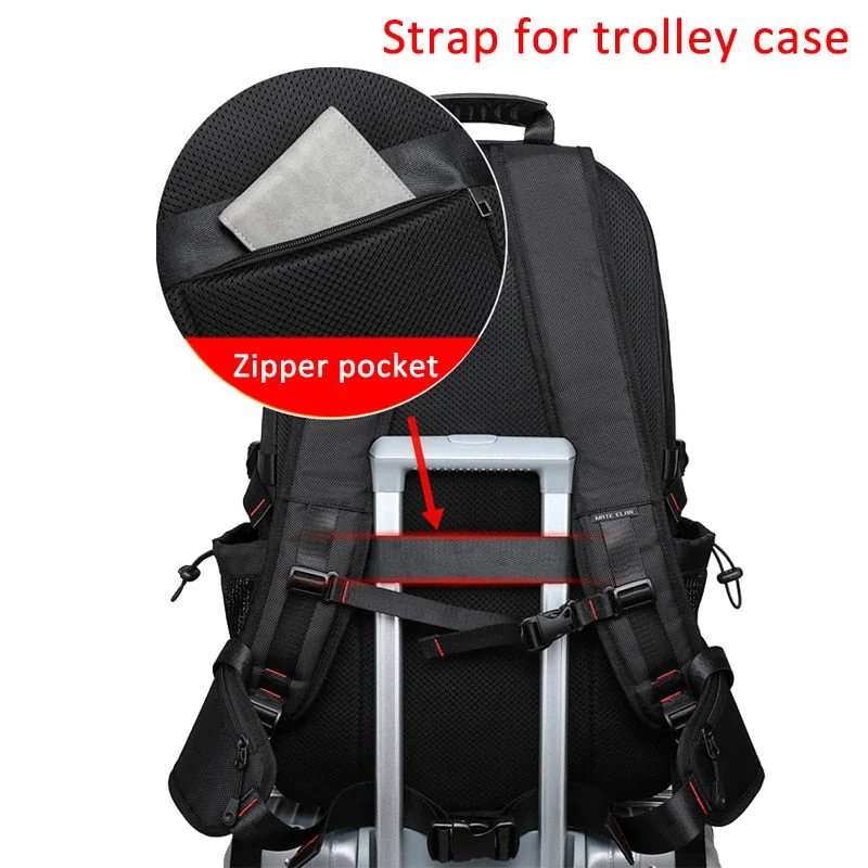 Sac à Dos Voyage Grande Capacité | Polyester Résistant Eau