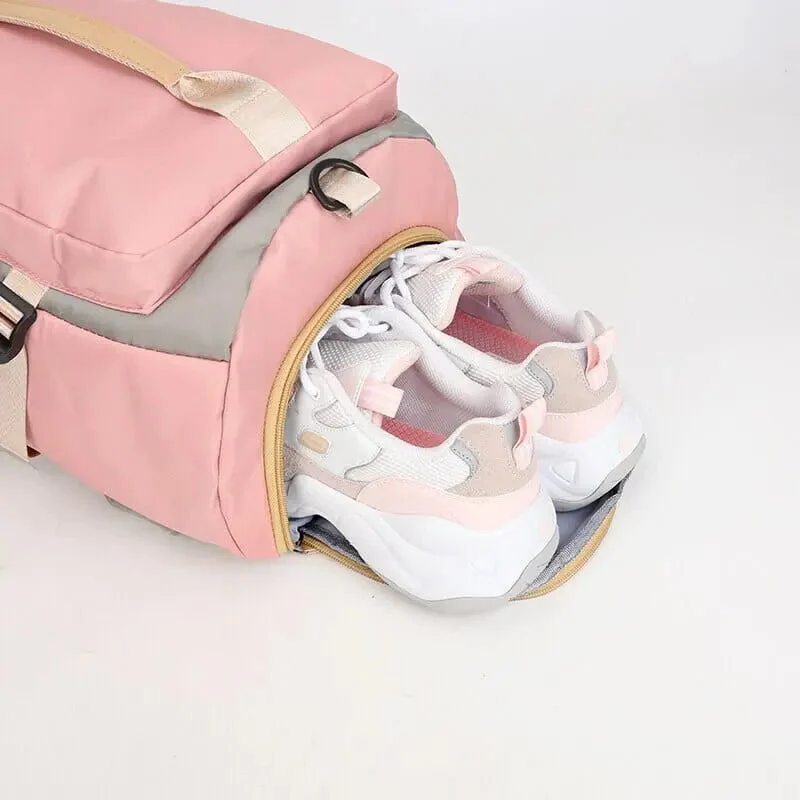 Sac à Dos Voyage Femme | Convertible Compartiments Multiples