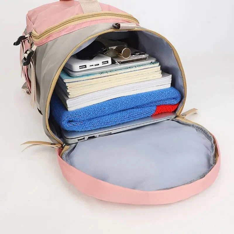 Sac à Dos Voyage Femme | Convertible Compartiments Multiples