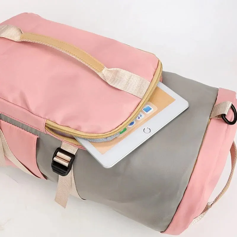 Sac à Dos Voyage Femme | Convertible Compartiments Multiples