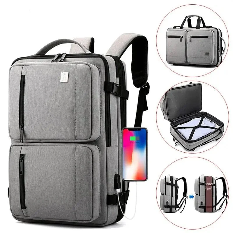 Sac à Dos Voyage Extensible | Port Usb et Nylon