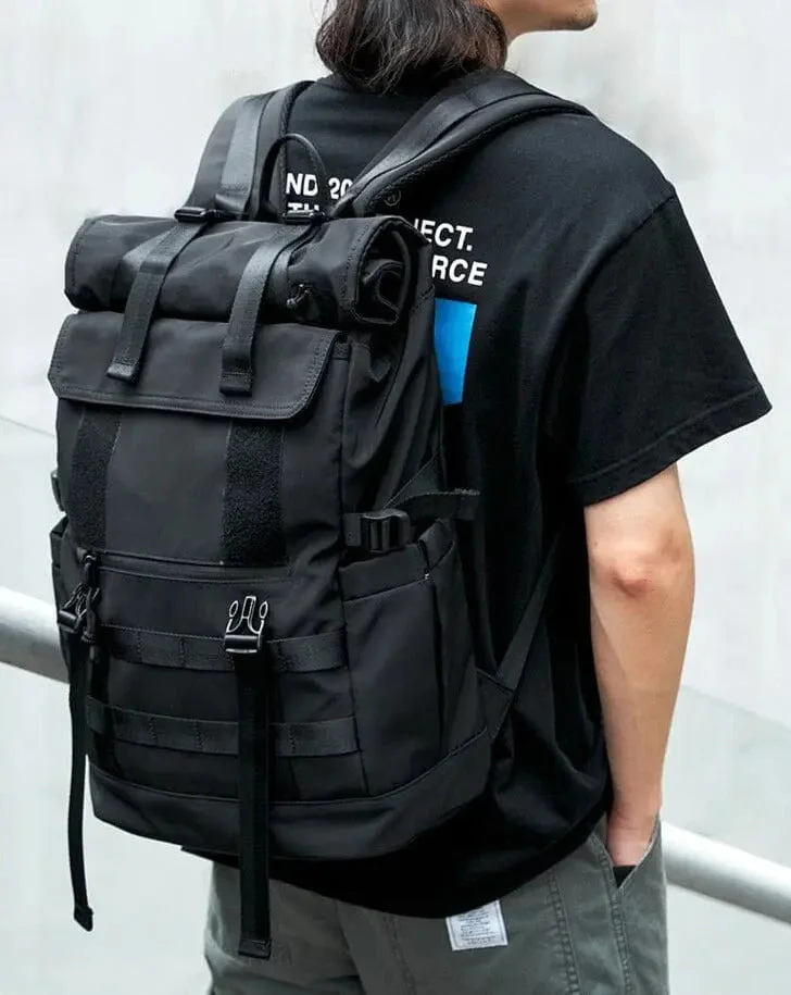 Sac à Dos Voyage Convertible | Look Classique Roll Top