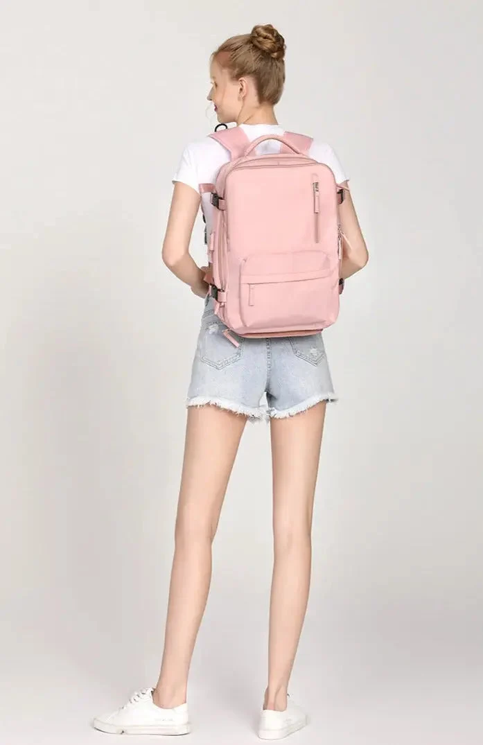 Sac à Dos Voyage Chaussures | Nylon Oxford et Usb