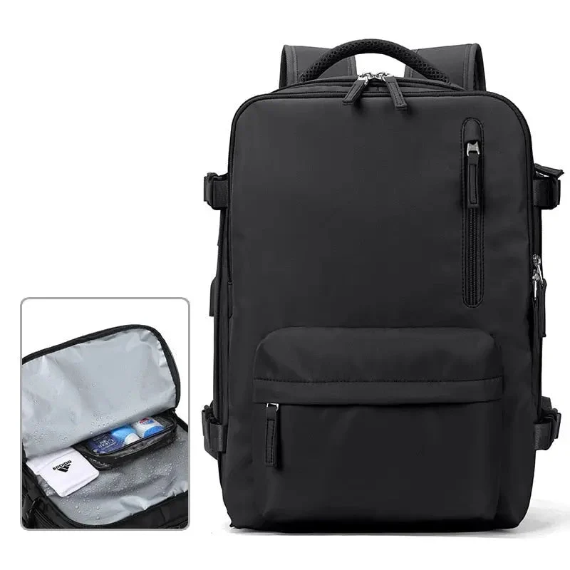 Sac à Dos Voyage Chaussures | Nylon Oxford et Usb