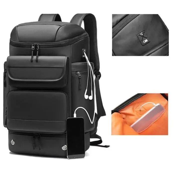 Sac à Dos Voyage Cabine Homme | Compartiments Antivols Pratiques