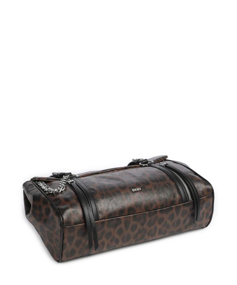 DKNY Skye Medium Cabas leopard