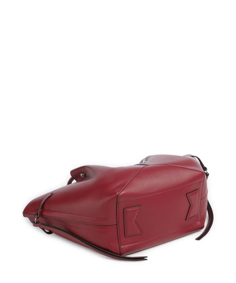 Karl Lagerfeld K/Pierced Small Cabas dark cherry