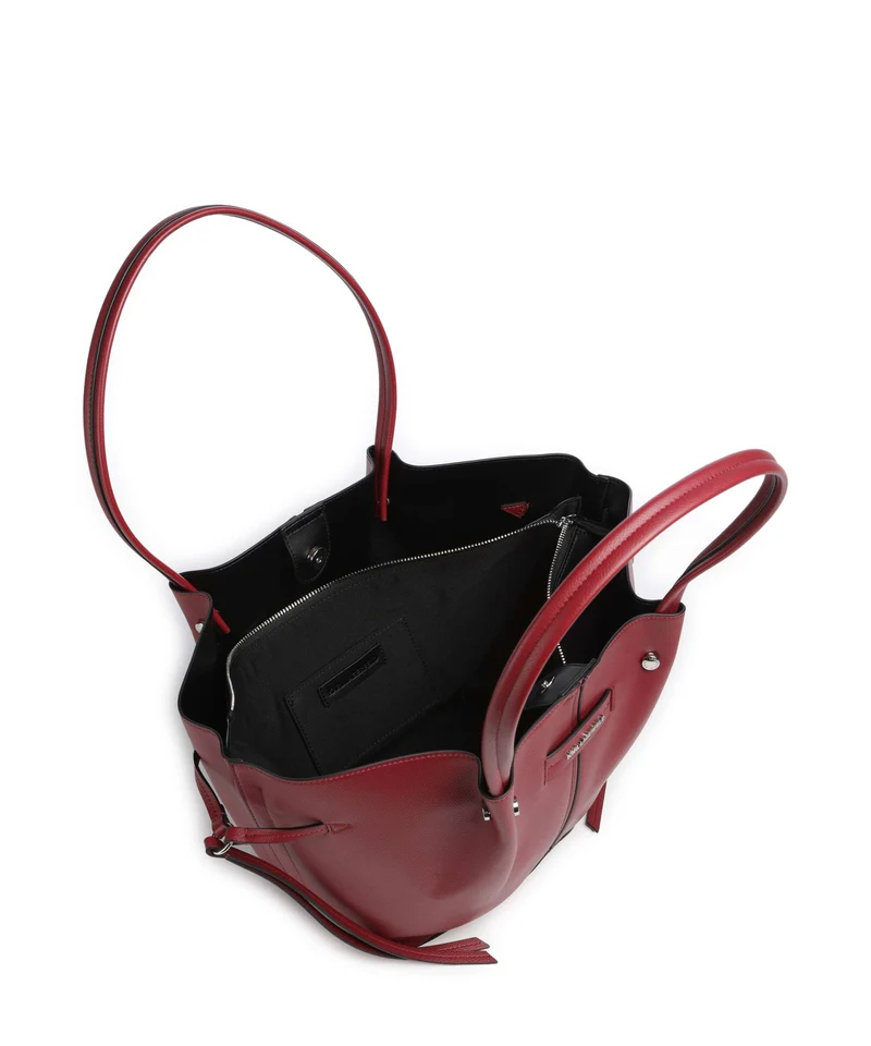 Karl Lagerfeld K/Pierced Small Cabas dark cherry