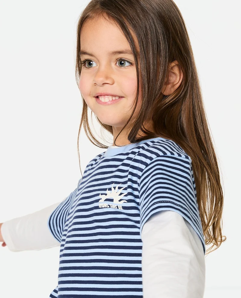Road Trip Stripe Tee Kids