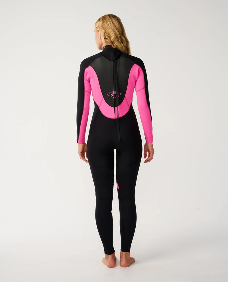 Womens Omega 5/4 Back Zip Wetsuit