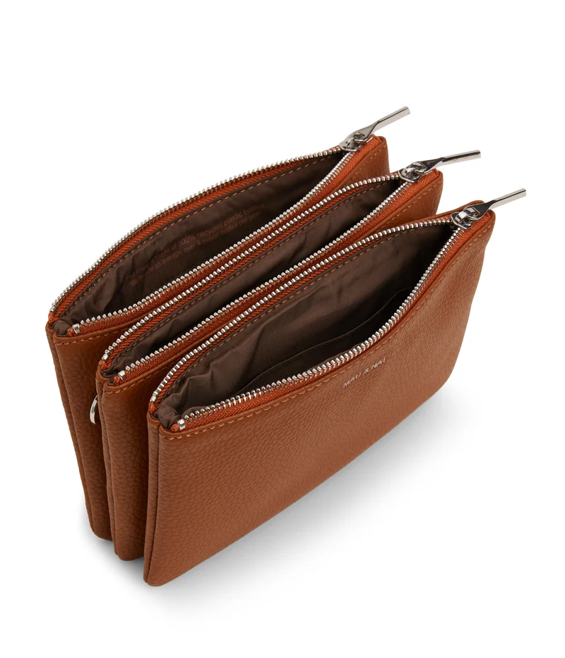 TRIPLET Sac à bandoulière végétalien - Pureté