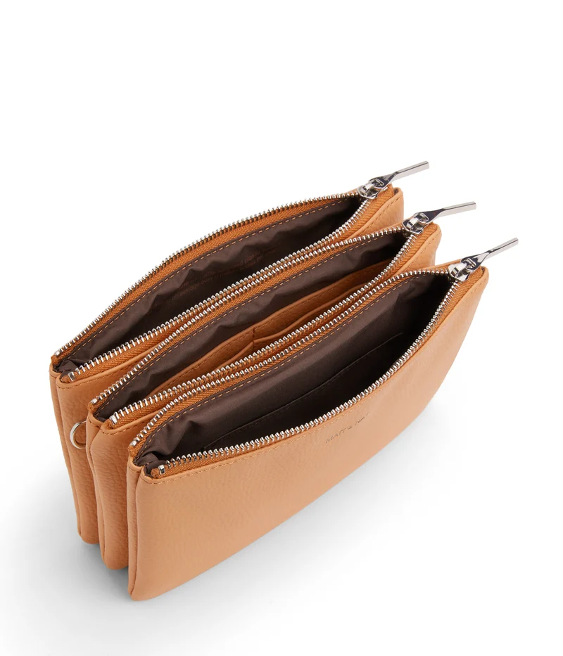 TRIPLET Sac à bandoulière végétalien - Pureté