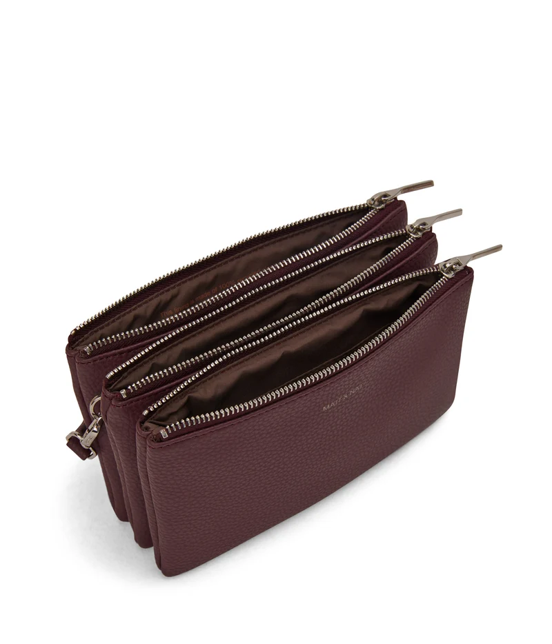 TRIPLET Sac à bandoulière végétalien - Pureté