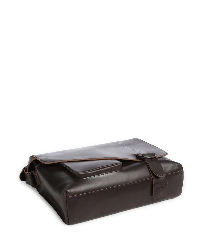 Aunts & Uncles Heritage Big Judd Sac messager dark brown