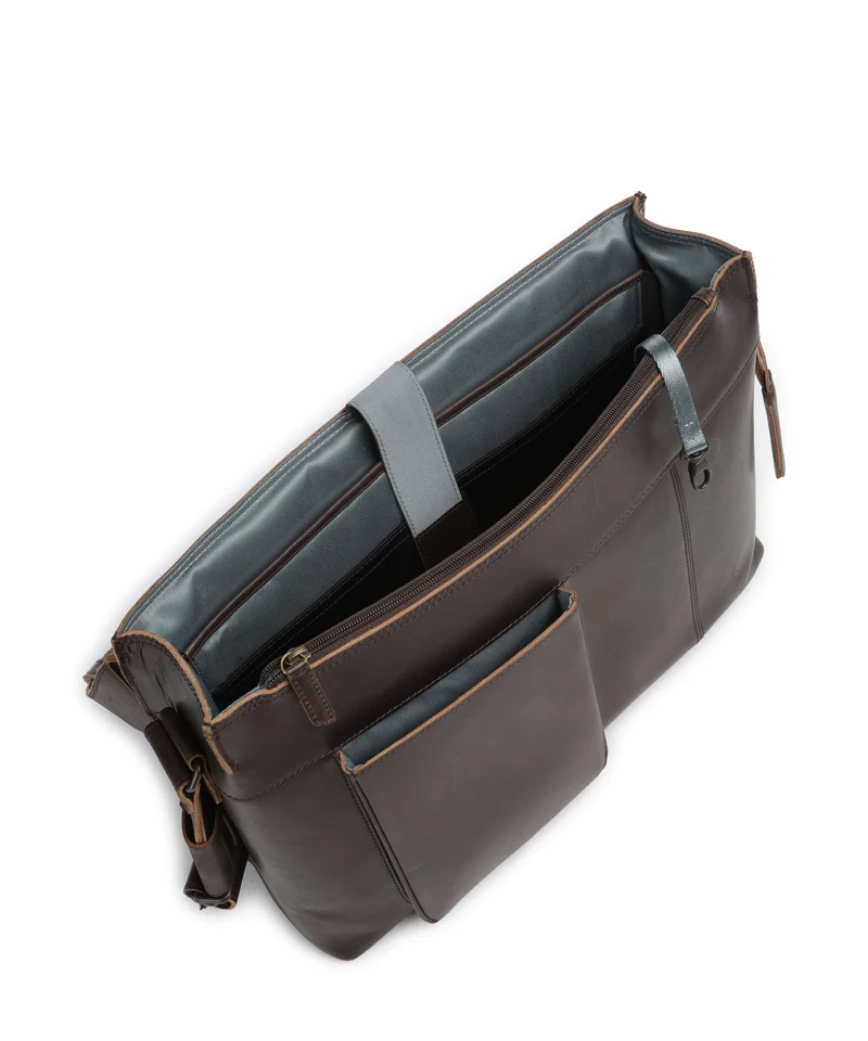 Aunts & Uncles Heritage Big Judd Sac messager dark brown