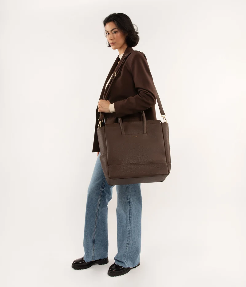 PERCIO Sac à langer végétalien - Pureté