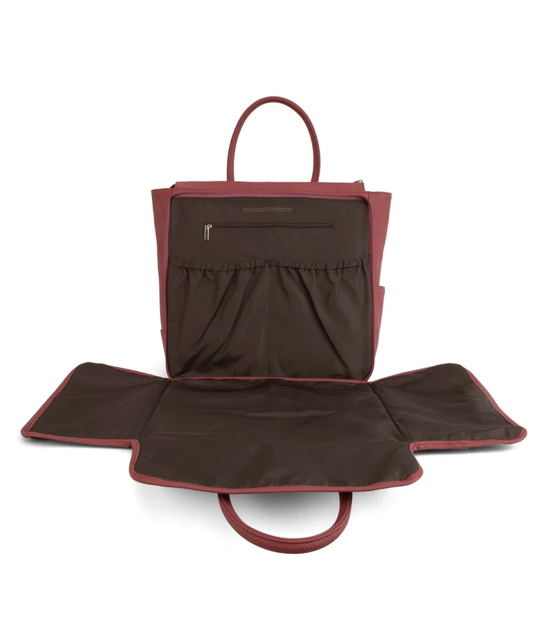 PERCIO Sac à langer végétalien - Pureté