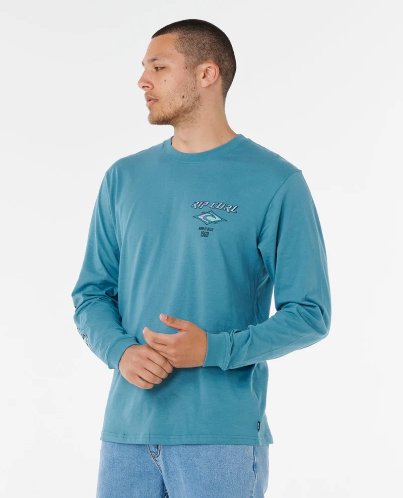 Fade Out Icon Long Sleeve Tee